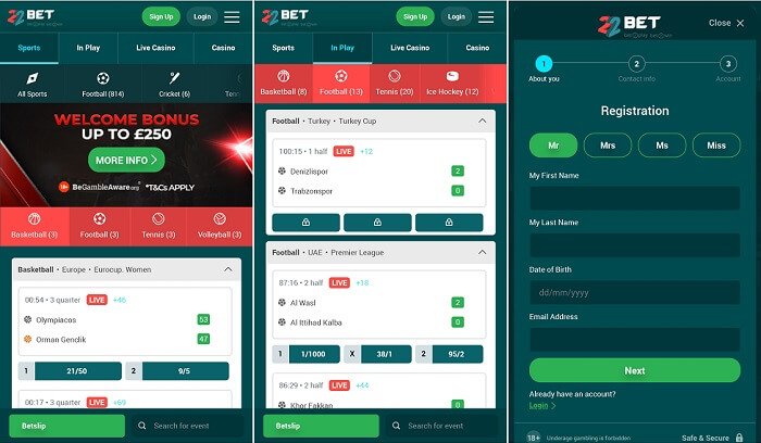 22BET APP